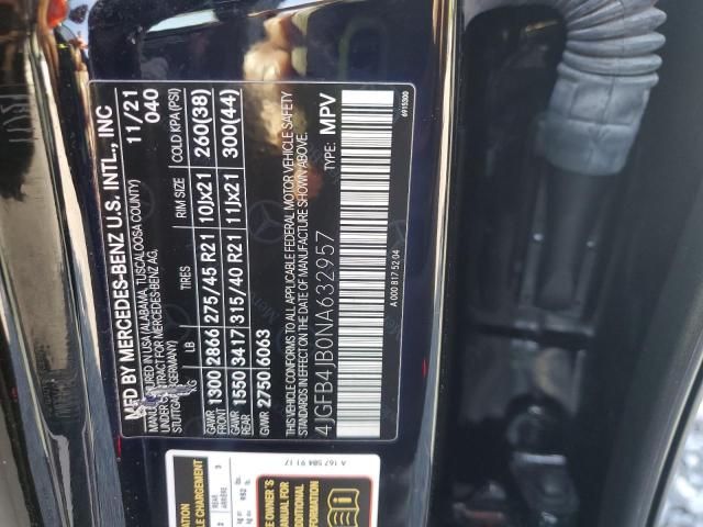 2022 MERCEDES-BENZ GLE 350 - 4JGFB4JB0NA632957