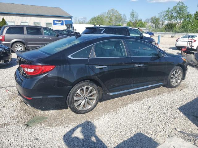 Vin: 5npe34af7gh372987, lot: 54685375, hyundai sonata sport 20163