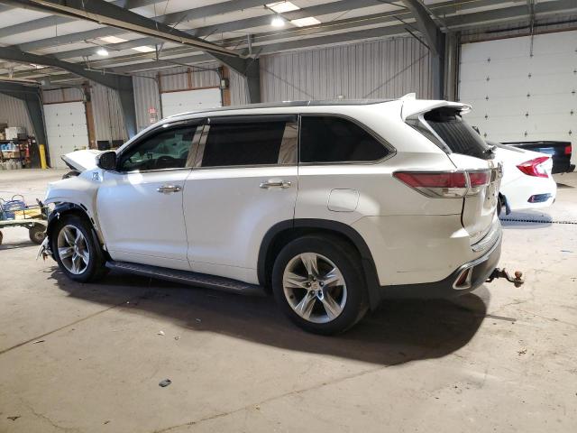 Vin: 5tddkrfh1fs205748, lot: 52095045, toyota highlander limited 20152