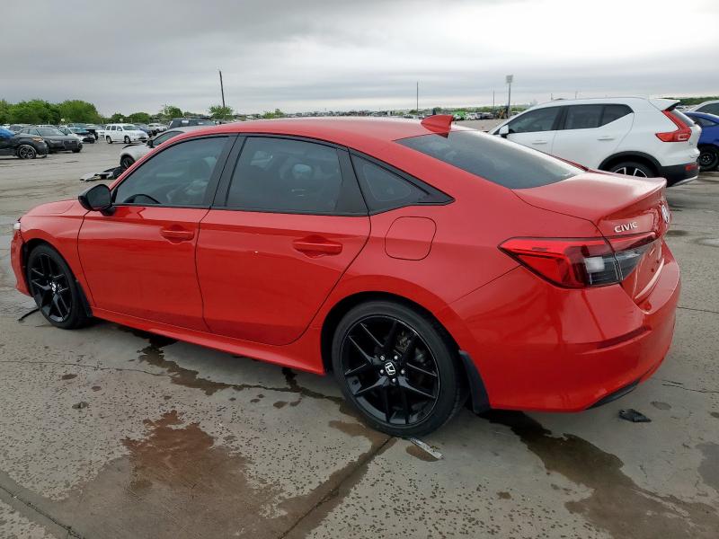 Vin: 2hgfe2f50rh538699, lot: 51250885, honda civic sport 20242