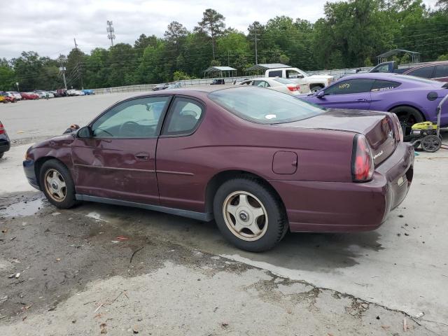 CHEVROLET MONTE CARL 2004 burgundy  gas 2G1WW12E049268560 photo #3