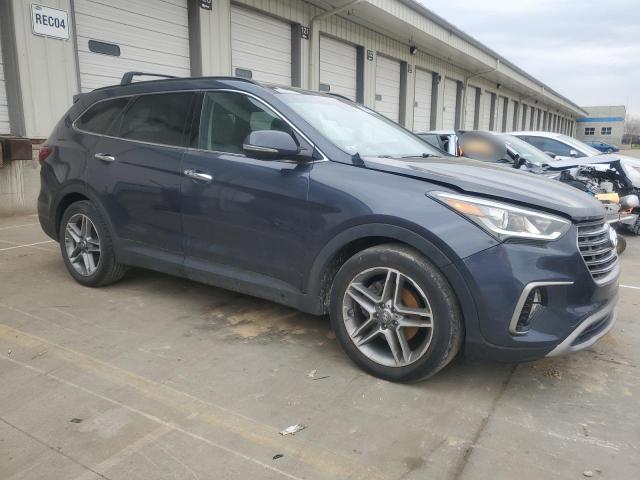 Vin: km8sr4hfxhu196740, lot: 50598375, hyundai santa fe se ultimate 20174