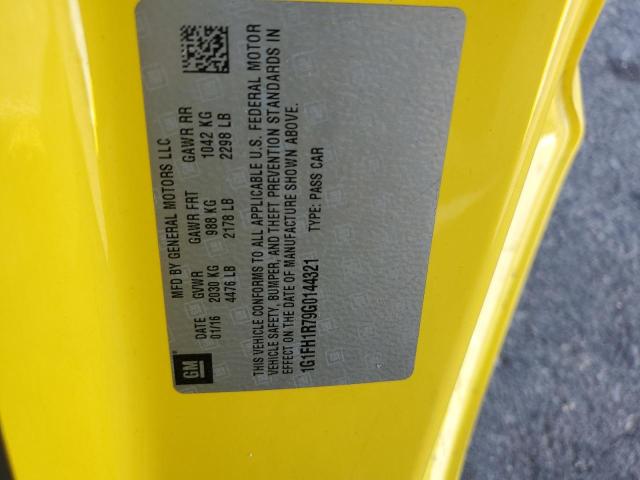 2016 CHEVROLET CAMARO SS - 1G1FH1R79G0144321