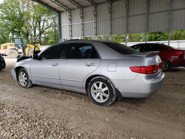 HONDA ACCORD EX 2005 silver sedan 4d gas 1HGCM66505A008707 photo #3