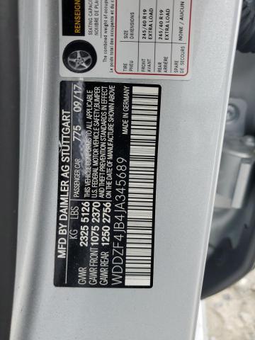 2018 MERCEDES-BENZ E 300 - WDDZF4JB4JA345689