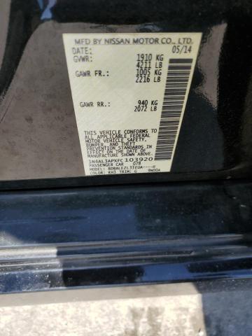 2015 NISSAN ALTIMA 2.5 - 1N4AL3APXFC103920