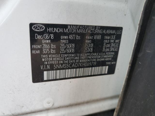 2019 HYUNDAI SANTA FE L - 5NMS5CAD7KH069719