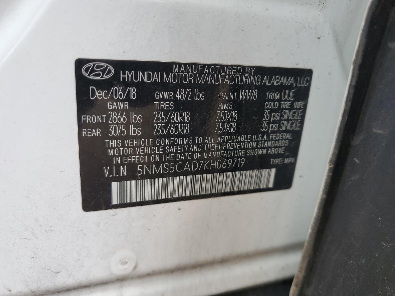 HYUNDAI SANTA FE LIMITED