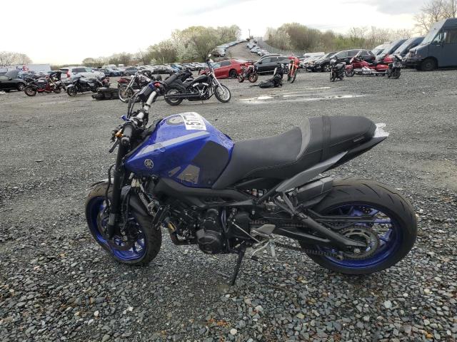YAMAHA MT09 2020 blue  gas JYARN53E2LA008589 photo #4