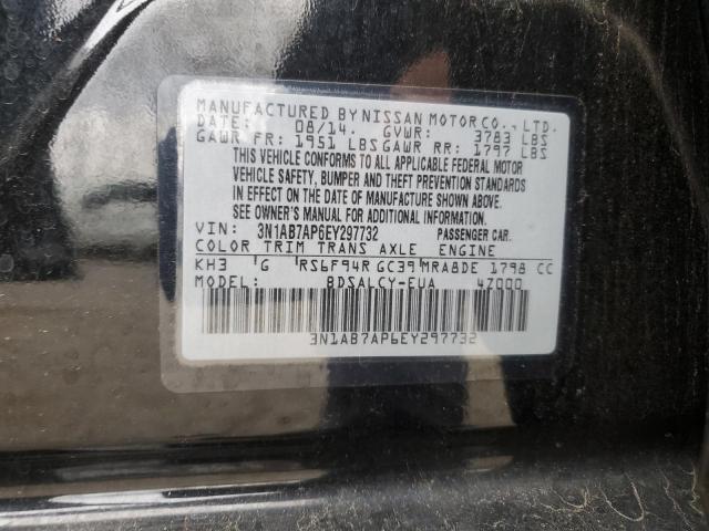 2014 NISSAN SENTRA S - 3N1AB7AP6EY297732