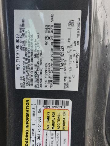 2015 FORD MUSTANG - 1FA6P8TH2F5321111
