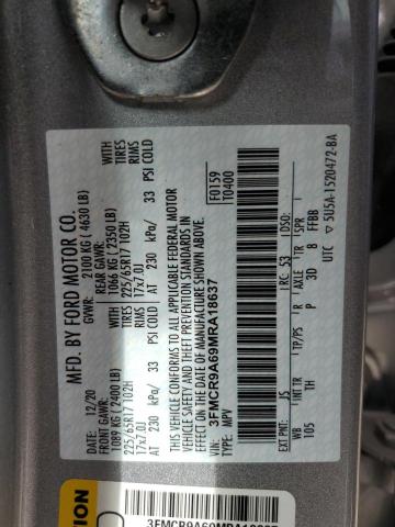 2021 FORD BRONCO SPO - 3FMCR9A69MRA18637