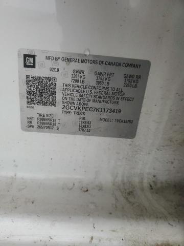 2019 CHEVROLET SILVERADO - 2GCVKPEC7K1173419