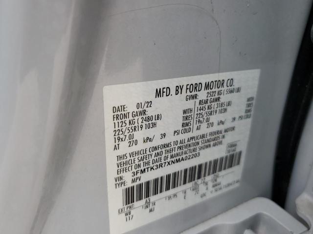 2022 FORD MUSTANG MA - 3FMTK3R7XNMA02203