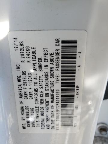 2015 ACURA TLX ADVANC - 19UUB2F77FA014090