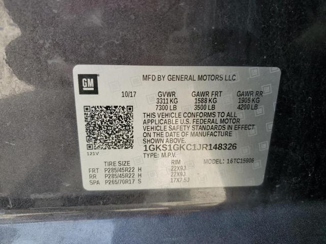 2018 GMC YUKON XL C 1GKS1GKC1JR148326