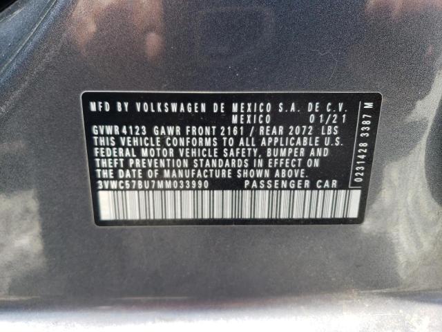 2021 VOLKSWAGEN JETTA S - 3VWC57BU7MM033990