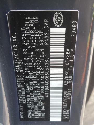 2025 TOYOTA CAMRY XSE - 4T1DAACK6SU543801