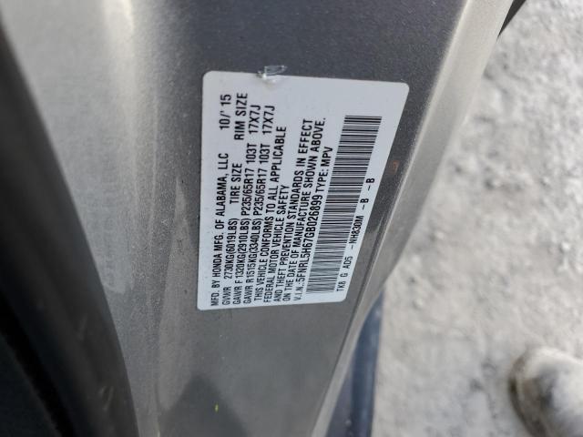 2016 HONDA ODYSSEY EX - 5FNRL5H67GB026899