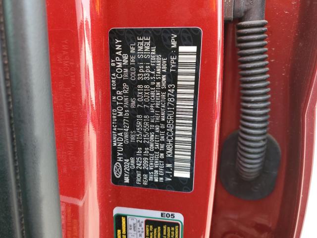 2024 HYUNDAI KONA - KM8HCCAB5RU178743