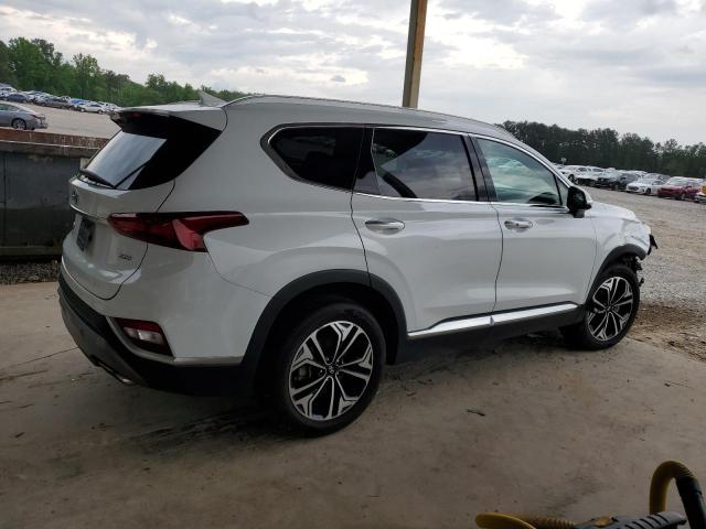 Vin: 5nms53aa1kh033627, lot: 54251285, hyundai santa fe limited 20193