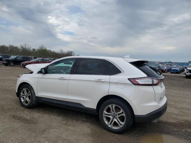 Vin: 2fmpk4k80fbb55623, lot: 53740025, ford edge titanium 20152