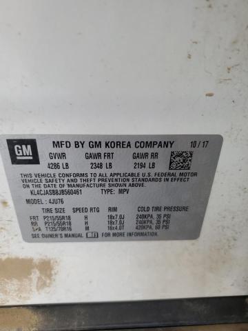 2018 BUICK ENCORE PRE - KL4CJASB8JB560461