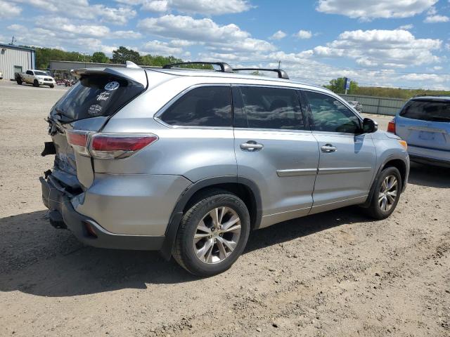 Vin: 5tdkkrfh7fs114846, lot: 52019455, toyota highlander xle 20153
