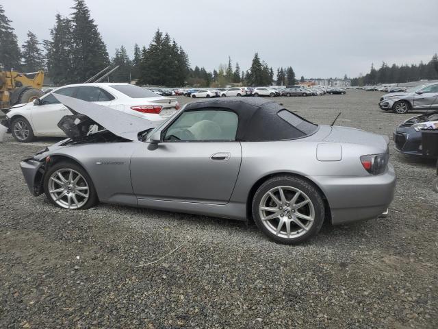 HONDA S2000 2005 silver  gas JHMAP21415S003979 photo #3