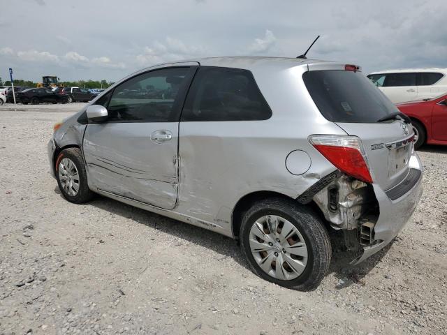 Vin: jtdjtud33cd508631, lot: 54195575, toyota yaris 20122