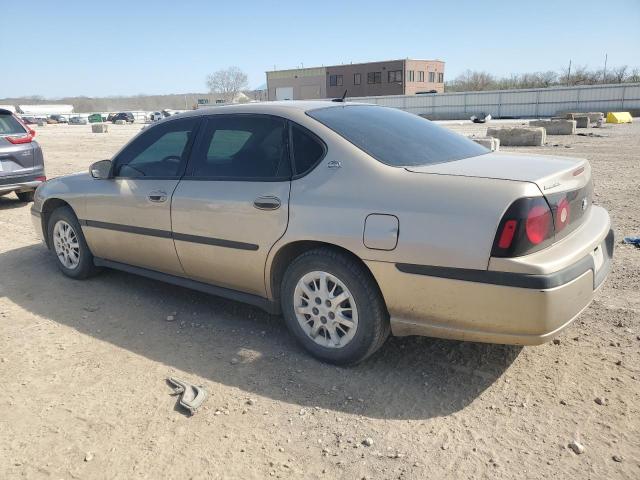 CHEVROLET IMPALA 2005 tan sedan 4d gas 2G1WF52E259288172 photo #3