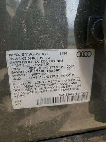 2025 AUDI Q5 E PREMI - WA1E2AFY7S2038376