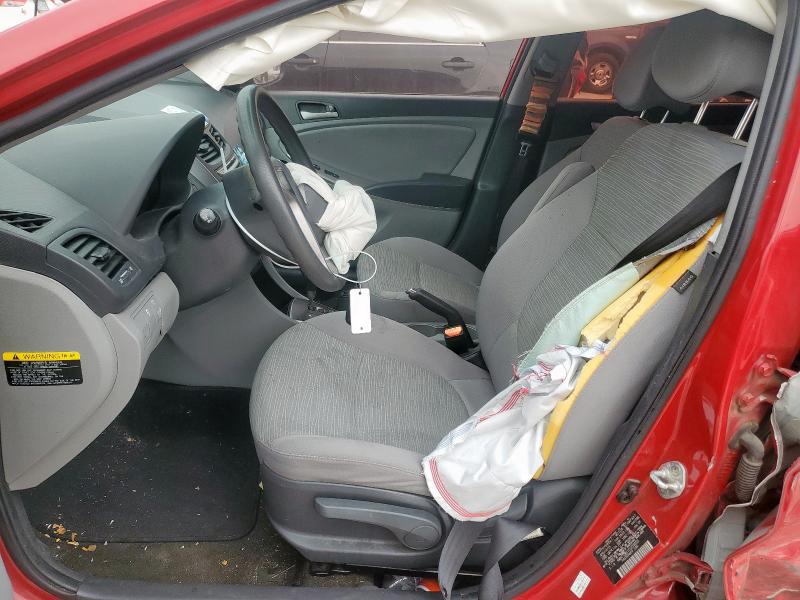 2015 HYUNDAI ACCENT GS KMHCT5AE1FU233555