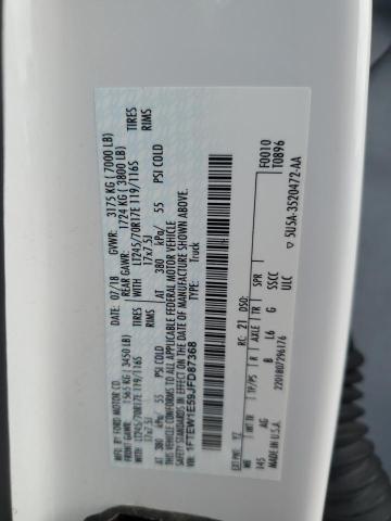 2018 FORD F150 SUPER - 1FTEW1E59JFD87368