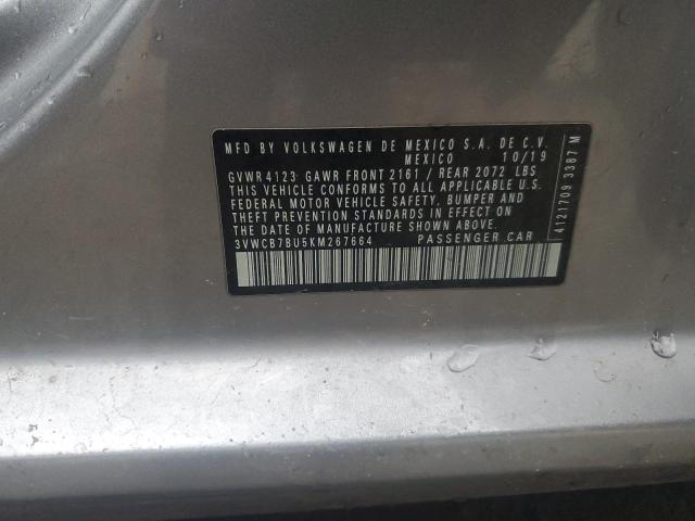 2019 VOLKSWAGEN JETTA S - 3VWCB7BU5KM267664