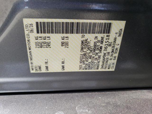 1N4AA6AP0HC361518 Nissan Maxima 3.5s