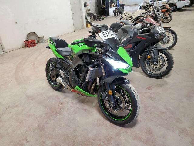 Salvage Motorcycles for parts for sale at auction: 2020 Kawasaki EX650 N