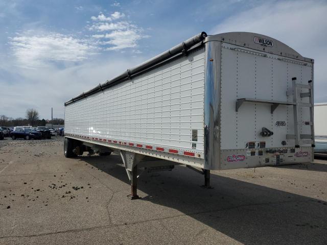 Salvage trucks for sale at Ham Lake, MN auction: 2015 Wilson Grain Trailer