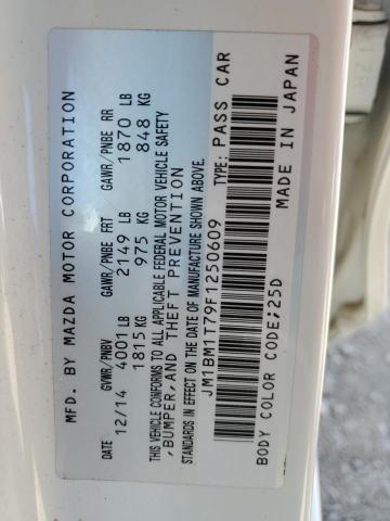 2015 MAZDA 3 SV - JM1BM1T79F1250609