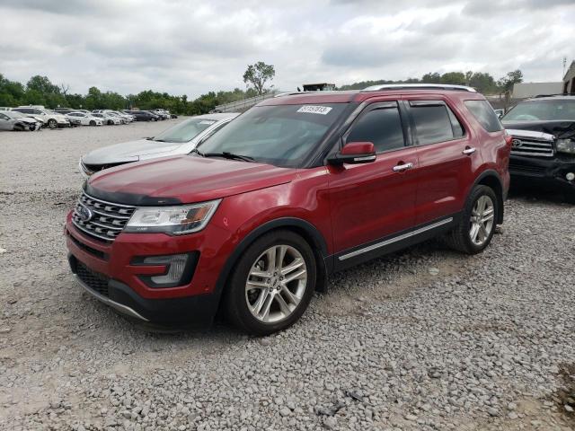 Ford Explorer salvage cars for sale: 2017 Ford Explorer Limited