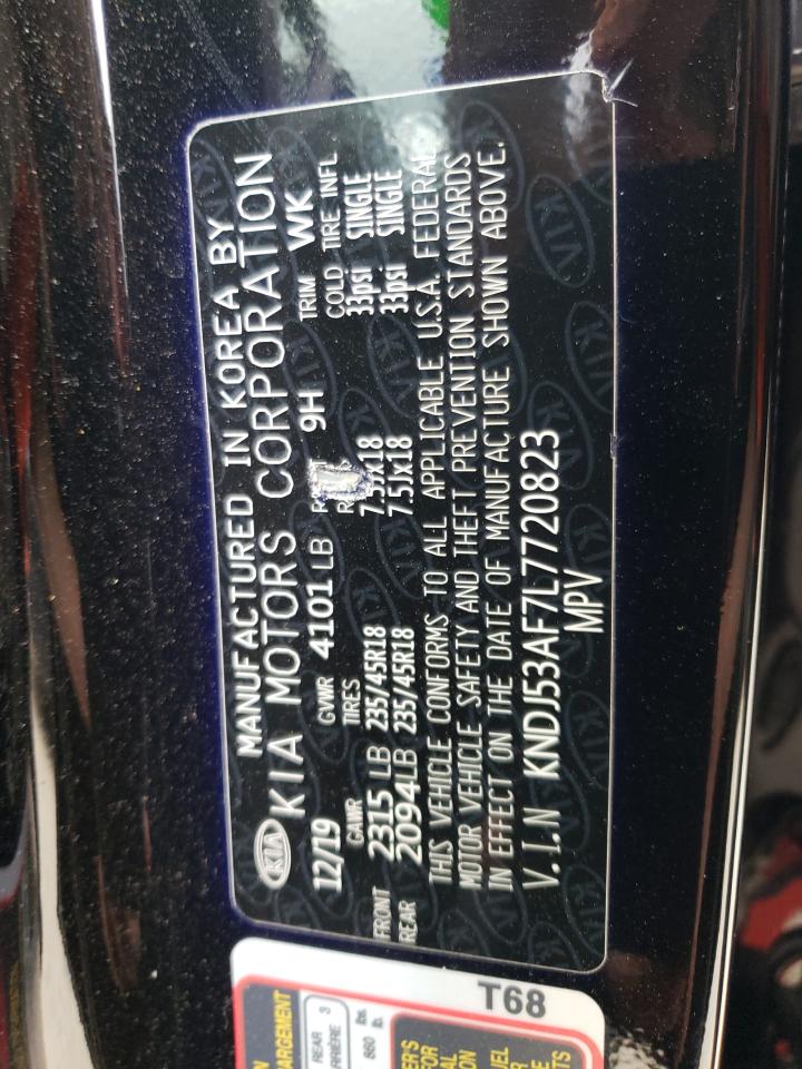 KNDJ53AF7L7720823 KIA SOUL 2020