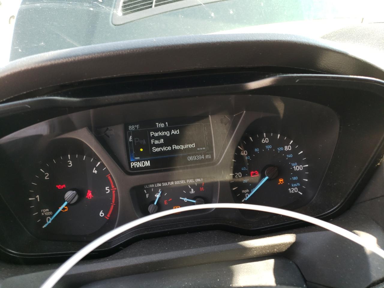 1FBAX2XV8JKB29529 FORD TRANSIT 2018