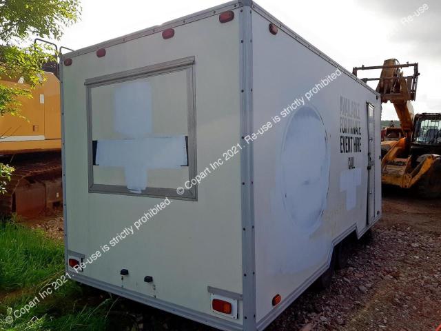 316004694 Auction: COPART UK Lot: 50185313 Location: WOLVERHAMPTON 316004694 TRAI TRAILER 2000 WHITE Photo 3