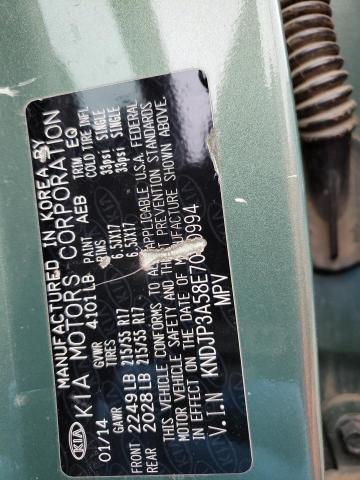 KNDJP3A58E7050994 KIA SOUL +