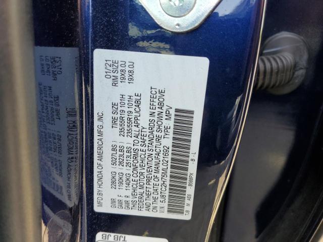 2021 ACURA RDX ADVANC - 5J8TC2H75ML021692