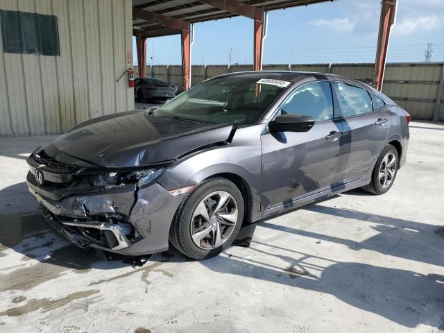 Salvage cars for sale from Copart Homestead, FL: 2021 Honda Civic LX