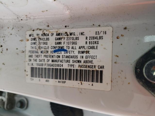 19UUB1F38GA009604 Acura TLX