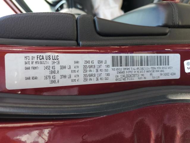 1C4RJEBG3KC597710 Jeep Grand Cherokee Limited