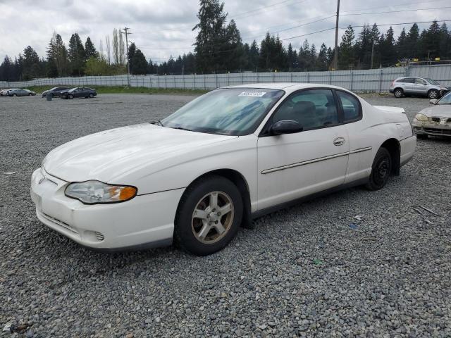 Salvage cars for sale from Copart Graham, WA: 2003 Chevrolet Monte Carlo LS