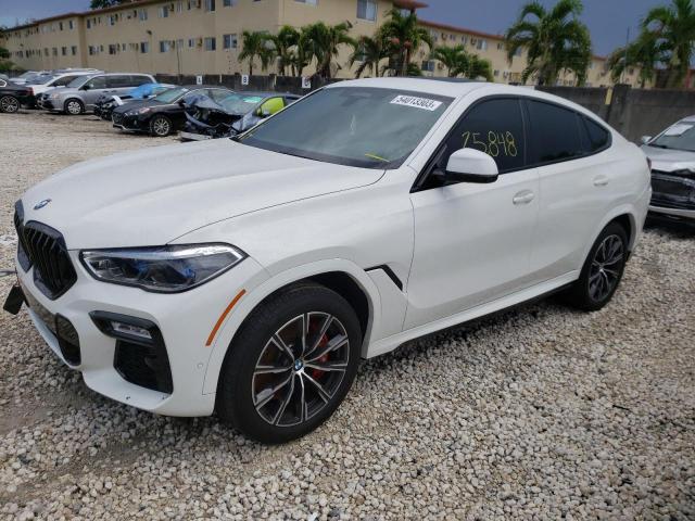 VIN 5UXCY8C09M9H24272 2021 BMW X6, M50I no.1